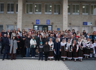 Делегация Конгаза в селе Зырнешть по программе «МОСАИК».